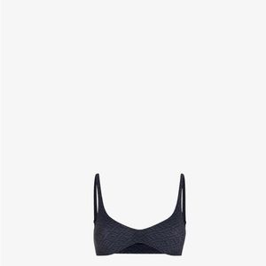 Fendi x Skims Black Bralette